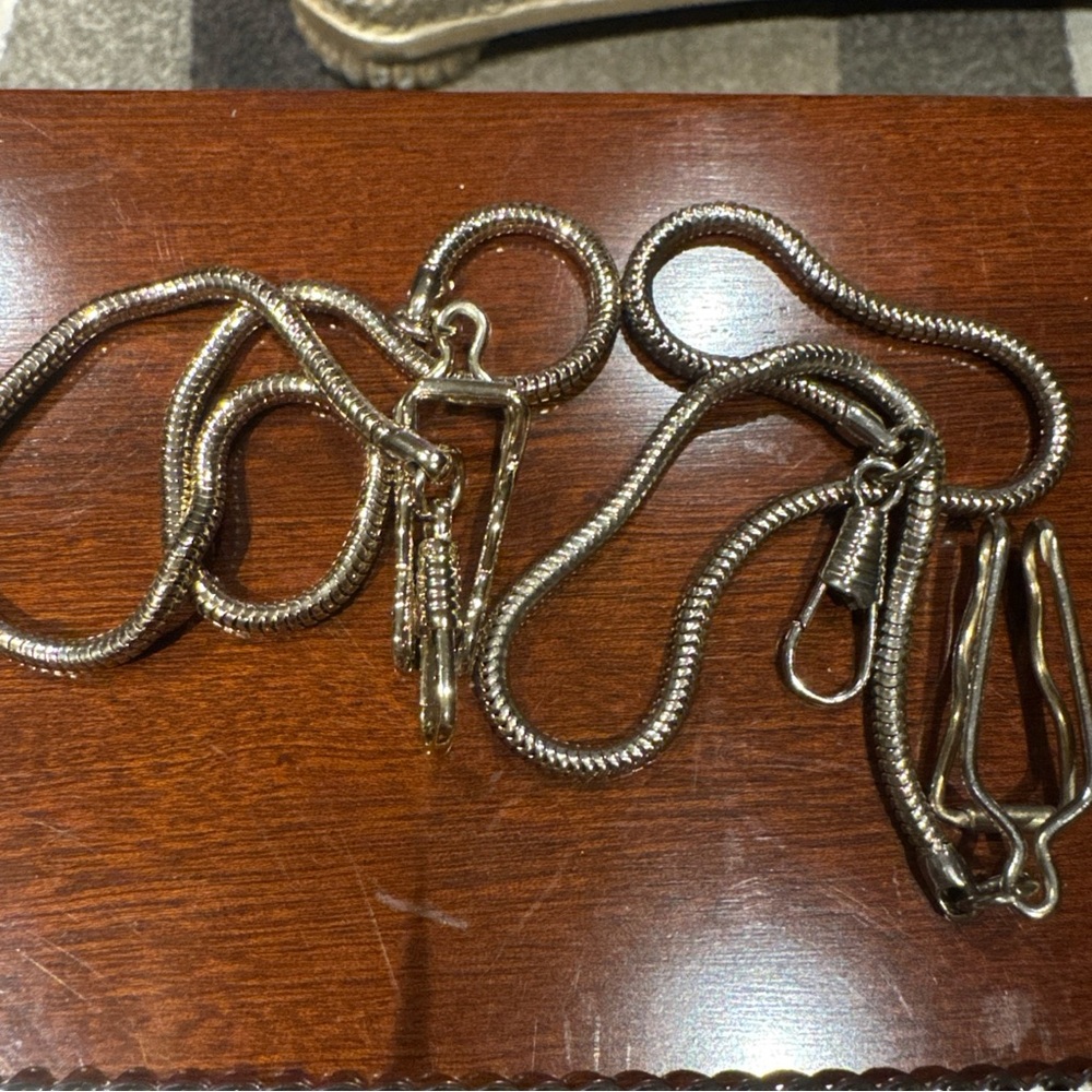 two 14 1/2 
inch Pocket Watch rope chains